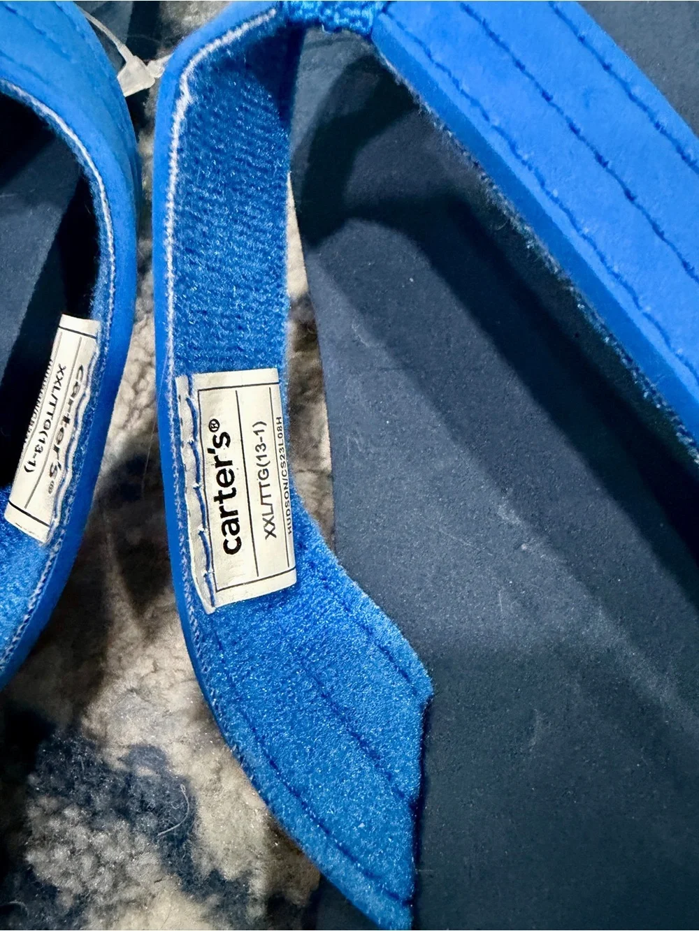 Kids Blue Jacket Tag